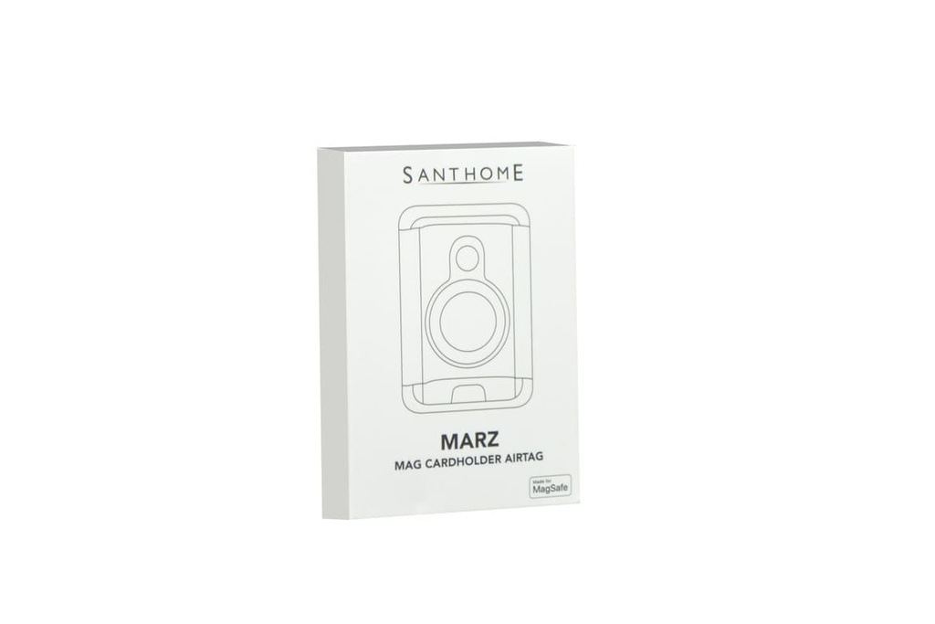 MARZ - Santhome® Magnetic Phone Cardholder with Santhome Tag Pocket - Navy Blue