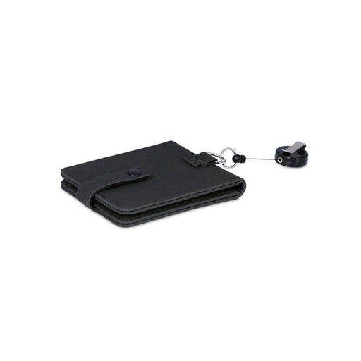KOLN - Santhome ID Cardholder with Reel Badge - Black