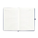 RIPPLE - Giftology A5 Hard Cover Notebook - Navy Blue