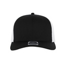 SWIFT - Santhome 6 Panel Trucker Cap - Black / White