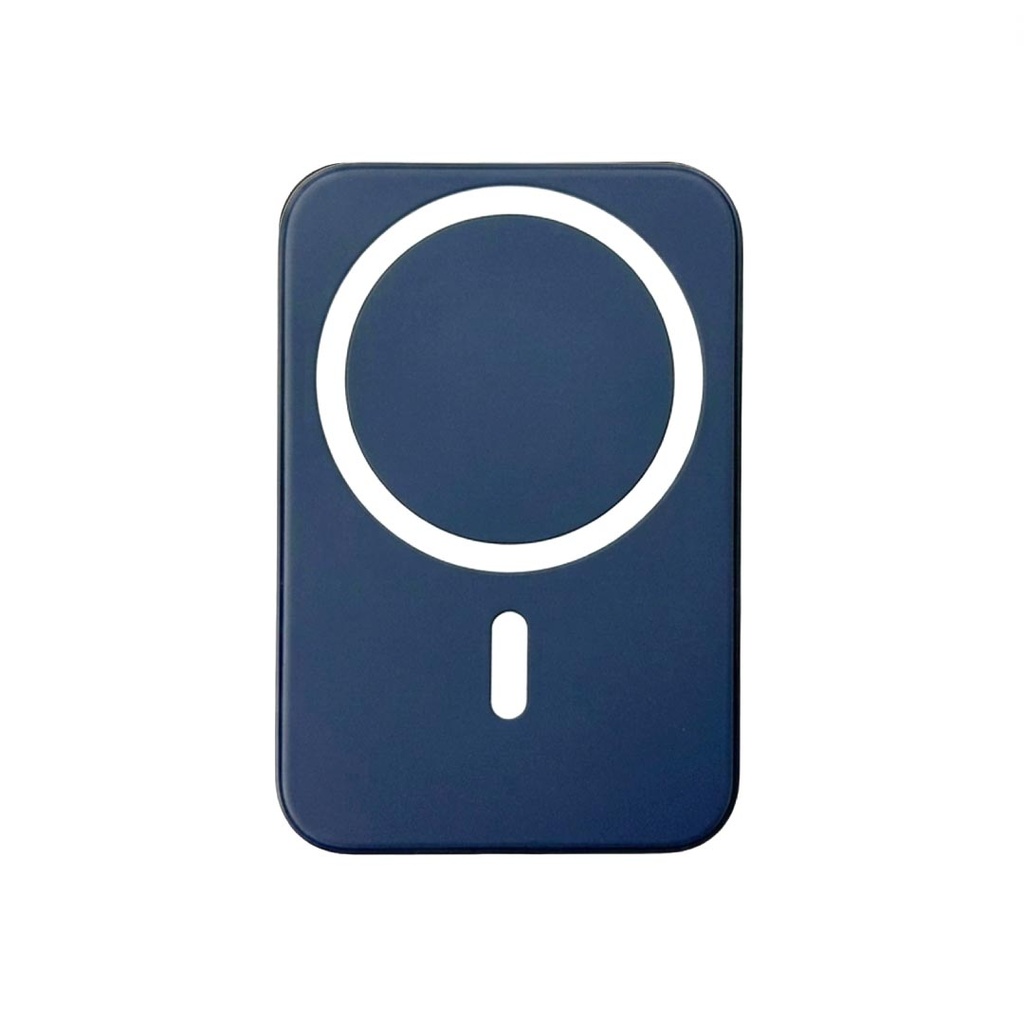 Maglite 5K - 5000 mAh Magnetic Wireless Power Bank - Navy Blue 