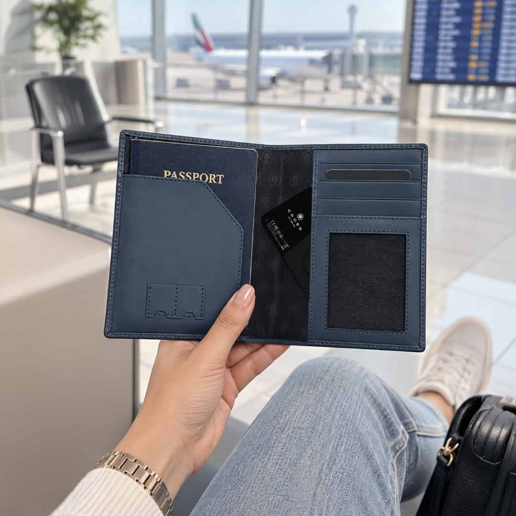 CROSS Dual Card Tag - Black 