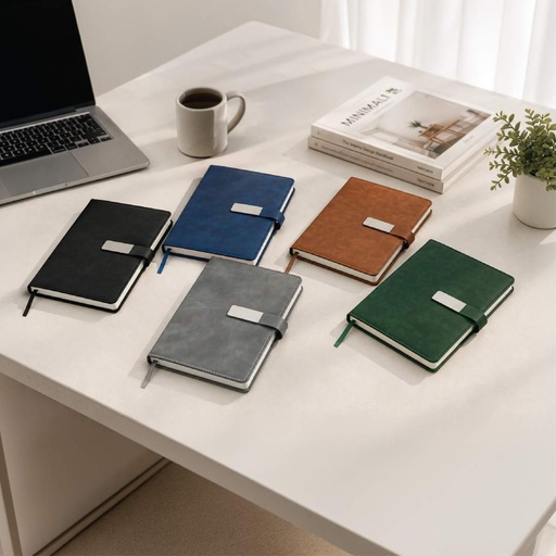 WINDSOR - Giftology A5 PU Notebook - Blue