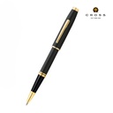 [WICR 5375] Coventry Classic Black Lacquer with Gold Tone Appointments Rollerball Pen (Blue Ink) 