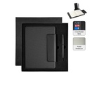 LUBECK - Santhome A5 PU Portfolio with Pen - Black 