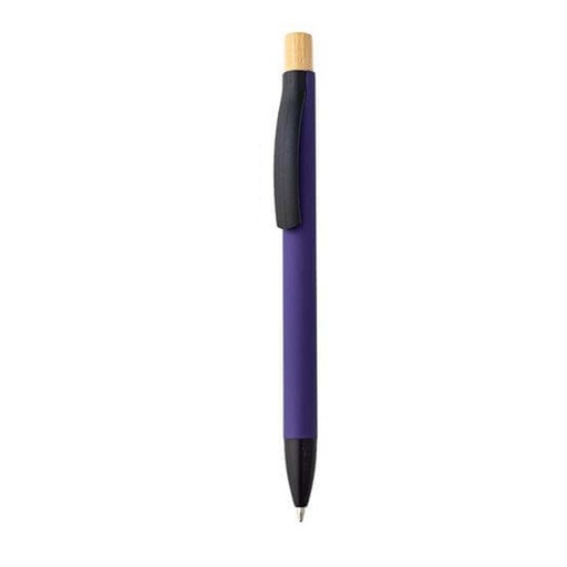 [WIMP 5351] BOLT - Aluminium Push Action Ballpen - Purple